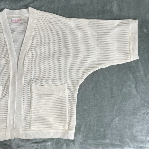 Vintage Ananda Bliss of San Francisco Oversized Knit Slouchy Cardigan Sweater - Picture 3 of 7